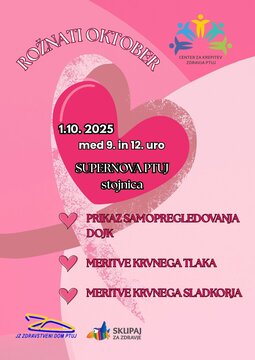 Rožnati oktober CKZ Ptuj